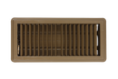 PROSELECT&reg; Brown 10 in. for Residential Floor Diffuser in Brown Steel 