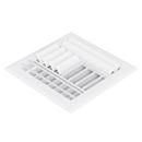 PROSELECT&reg; White 8 in. Aluminum Ceiling/Sidewall Register in White 