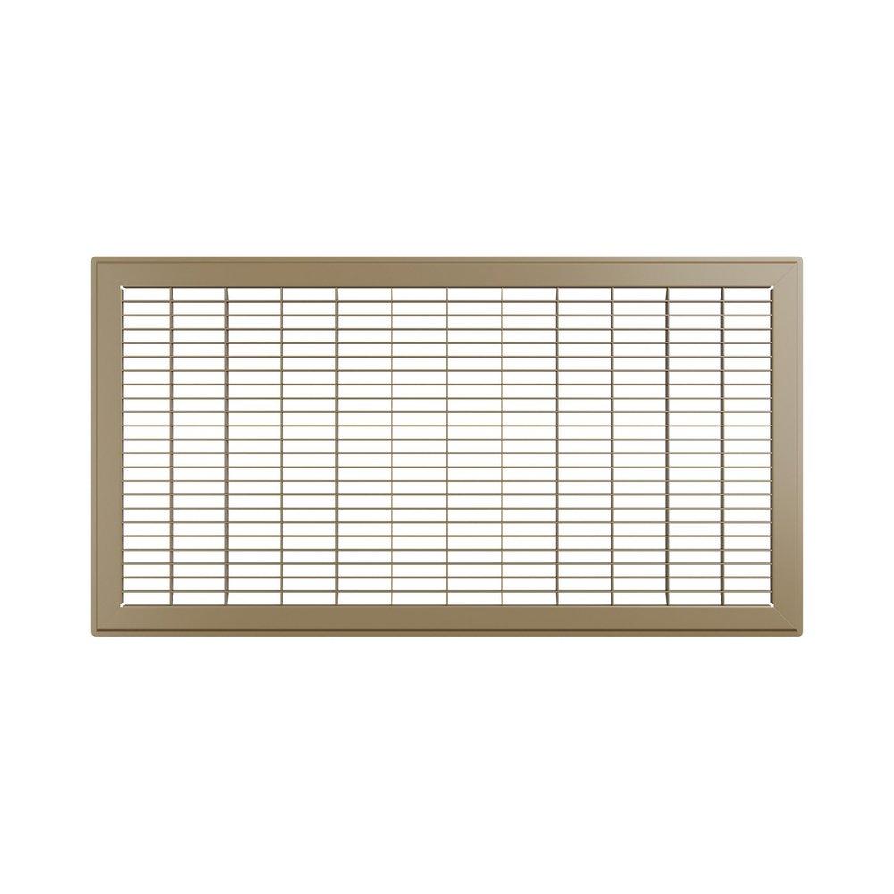 PROSELECT&reg; Brown 12 x 12 in. Residential Return Grille in Brown Steel 