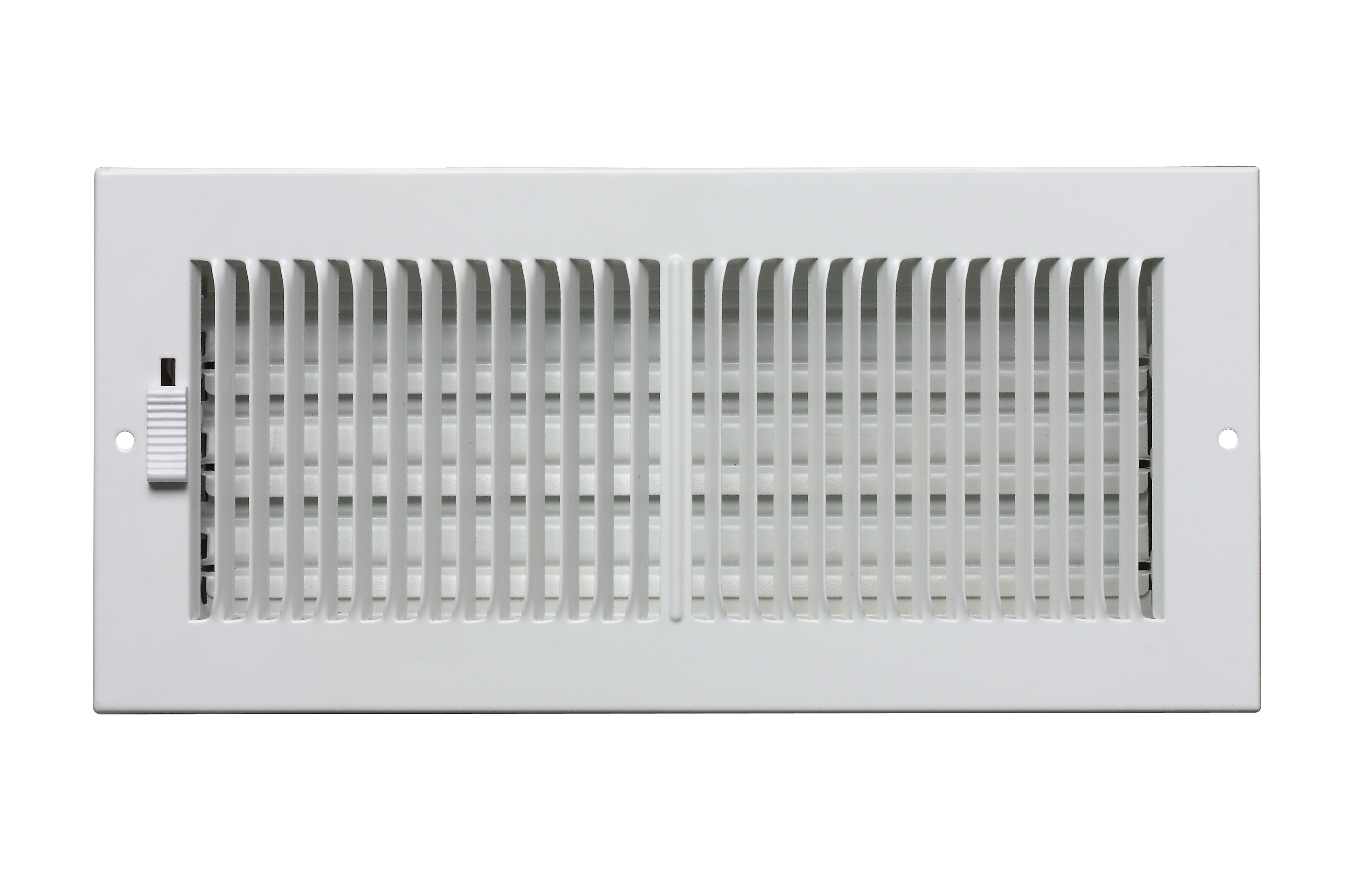 PROSELECT&reg; White 6 in. Residential Ceiling & Sidewall Register in White 2-way Steel 