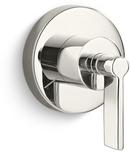 Single Handle Bathtub & Shower Faucet in Nickel Silver (Trim Only)