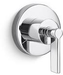 Single Handle Diverter Valve Trim in Polished Chrome