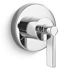 Single Handle Diverter Valve Trim in Polished Chrome