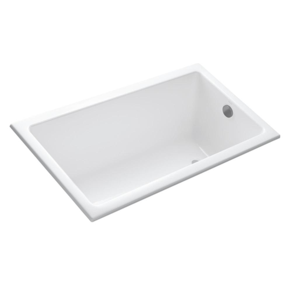 Kallista Stucco White 60 x 32 in. Soaker Drop-In Bathtub 