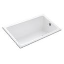 60 x 32 in. Soaker Drop-In Bathtub in Stucco White