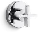 Single Handle Volume Control Valve Trim in Polished Chrome