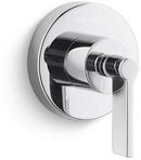 Single Handle Volume Control Valve Trim in Polished Chrome