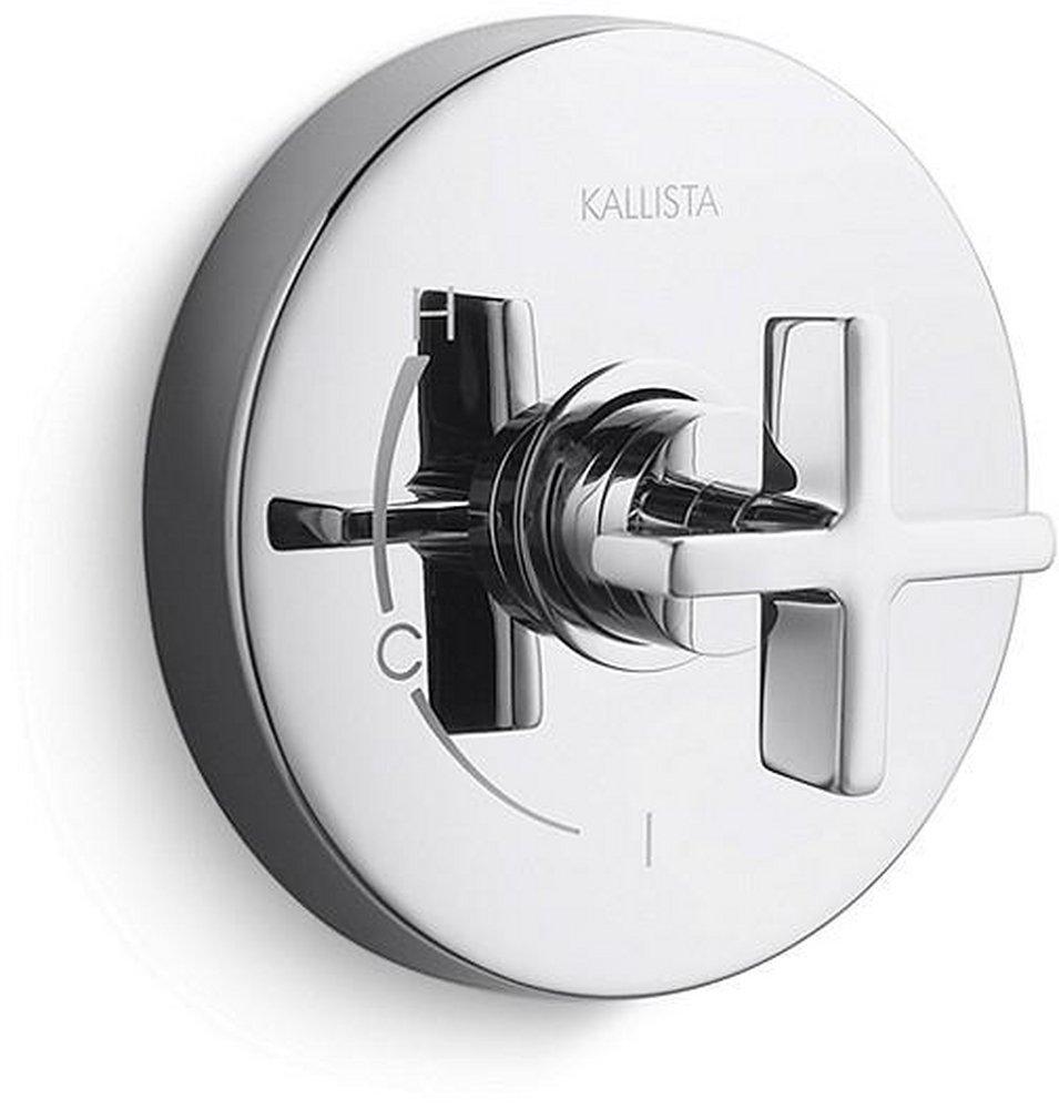 Kallista Polished Chrome Single Handle Bathtub & Shower Faucet  (Trim Only) 