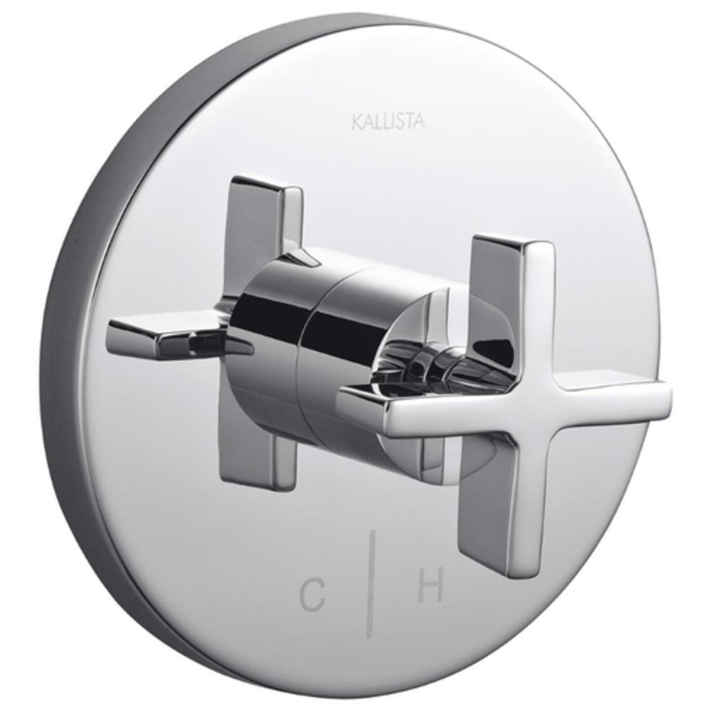 Kallista Polished Chrome Single Handle Bathtub & Shower Faucet (Trim Only) 