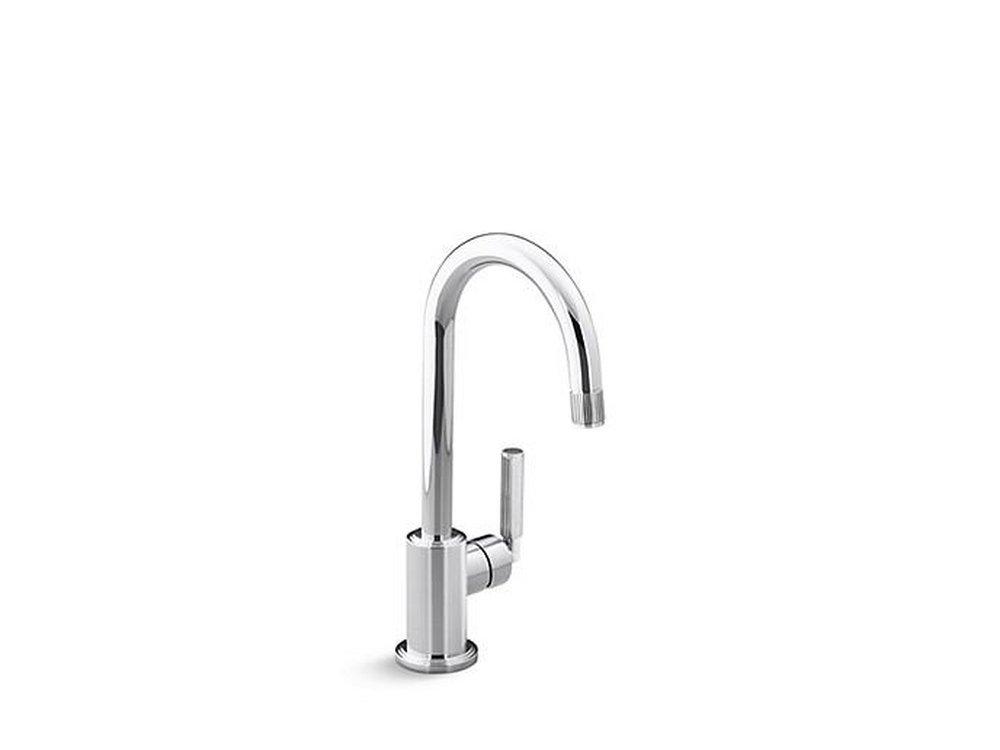 Kallista Nickel Silver Single Lever Handle Bar Faucet 
