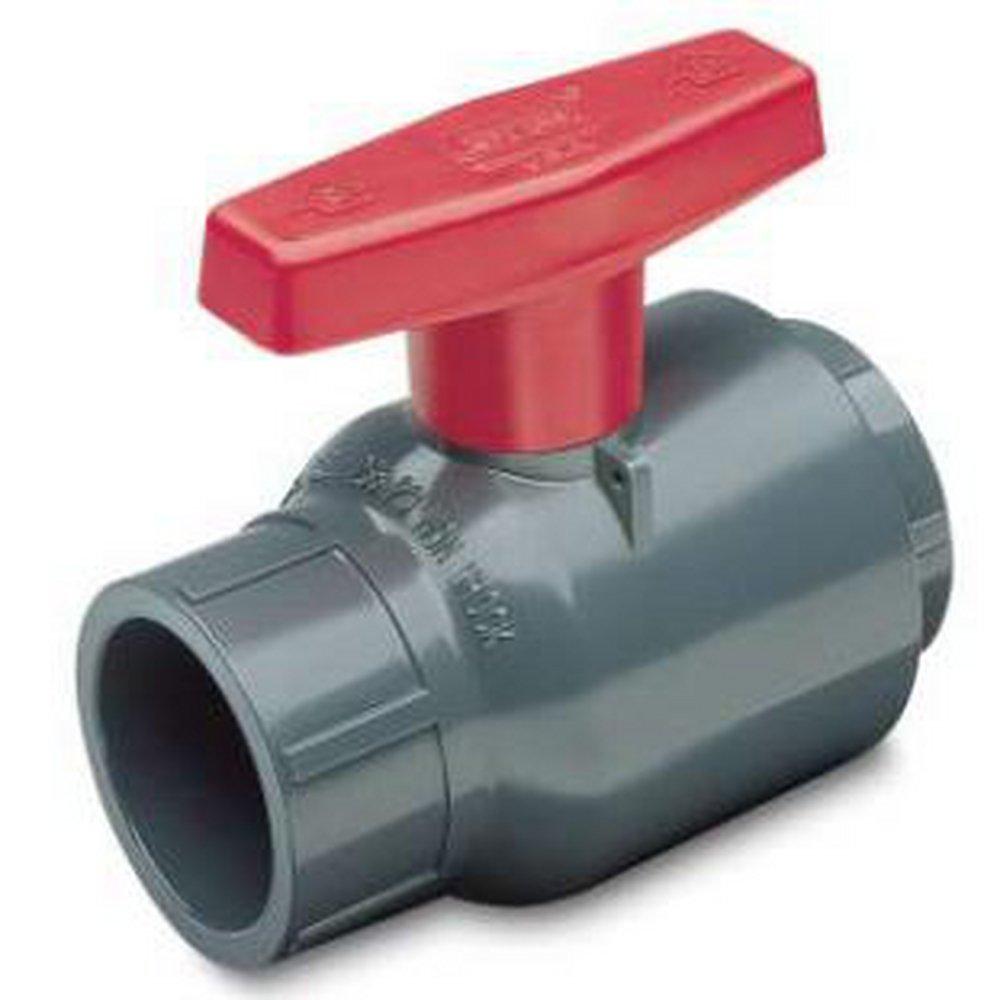 Grey Plastic Standard Port Socket Weld 235# Ball Valve 