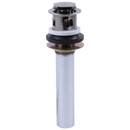 Delta Faucet Brilliance Stainless 2-1/8 x 5-1/2 in. Bathroom Sink Drain 