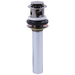 2-1/8 x 5-1/2 in. Pop-Up Drain Assembly in Brilliance&reg; Stainless