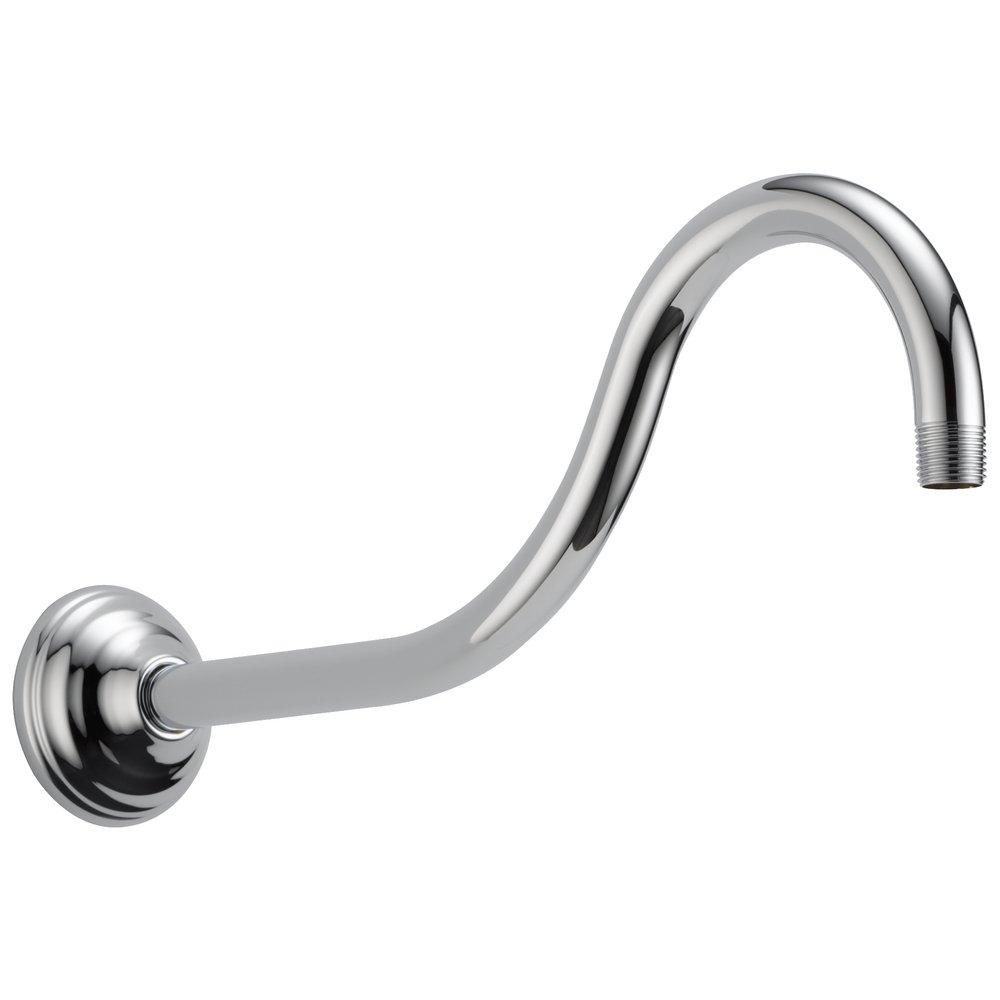 Brizo Chrome 1/2 x 16 in. MIPS Brass Shower Arm and Flange 