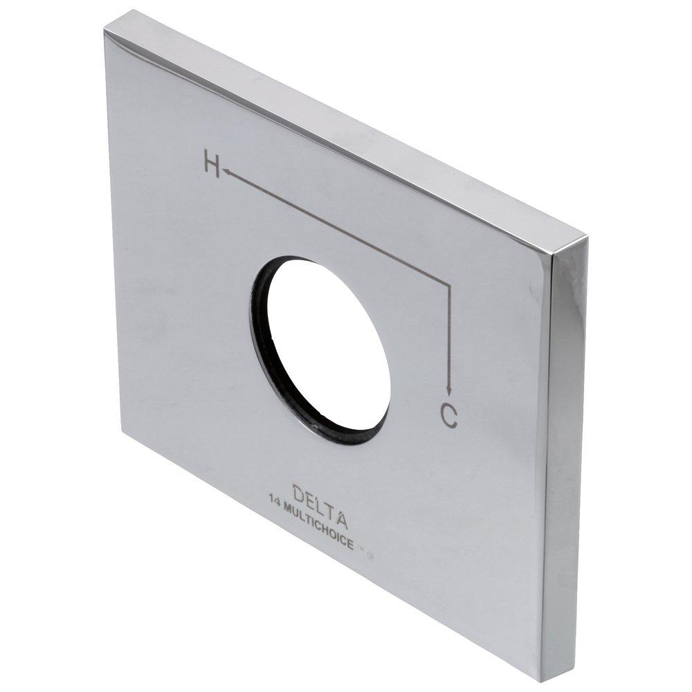 Delta Faucet Chrome Flat Escutcheon 