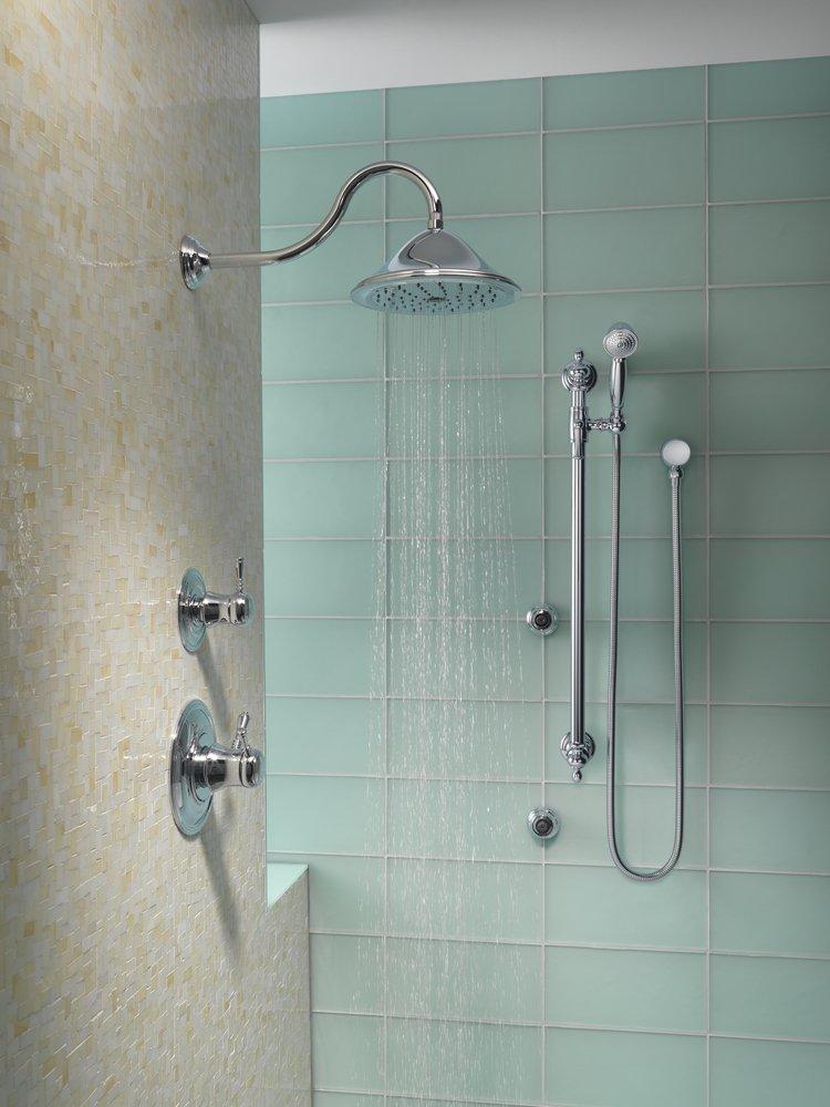 Brizo Brushed Nickel Single Function Full Showerhead 