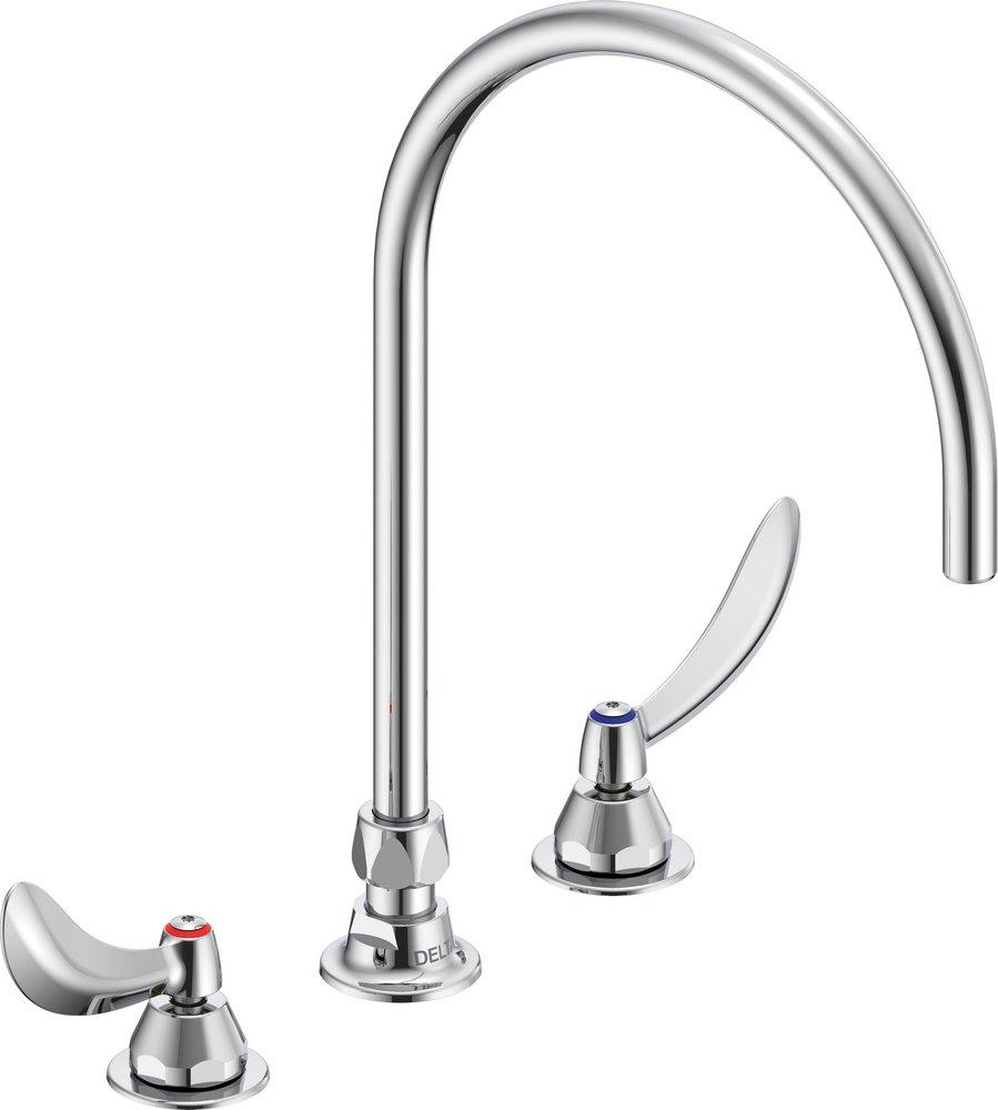 Delta Faucet Chrome Two Handle Kitchen Faucet 