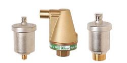 1/2 x 3/4 in. FNPT x MNPT Hydronic Air Vent 150 psi 240 Deg F Brass