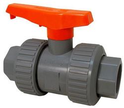 3/4 in. PVC Full Port Socket and FNPT 250# Ball Valve