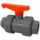 1 in. Plastic Full Port Socket Weld x Threaded Ball Valve