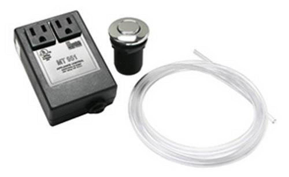 Mountain Plumbing Products Brushed Stainless Steel 1-13/16 in. Air Switch 