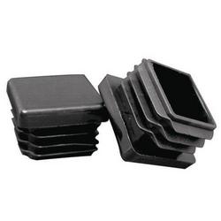 100 mm. Black Square Ribbed Tube Insert (8-14 Gauge)