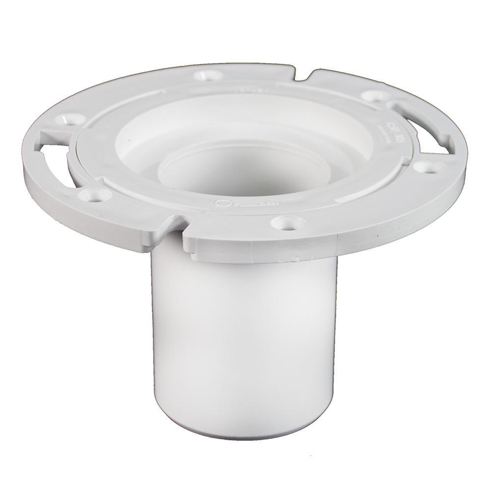 Jones Stephens White 3 in. PVC Closet Flange 