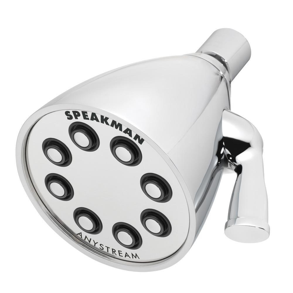 Speakman Polished Chrome Multi Function Intense, Rain and Flood Showerhead 