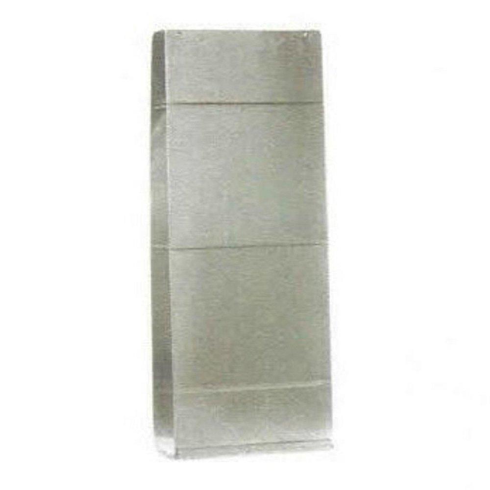 3-1/4 x 14 in. Galvanized Steel Duct Wall Stack 
