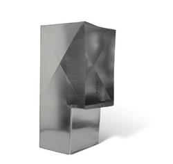 16 x 25 x 10 in. Galvanized Steel Duct Wall Stack