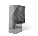 14 x 30 x 10 in. Galvanized Steel Duct Wall Stack