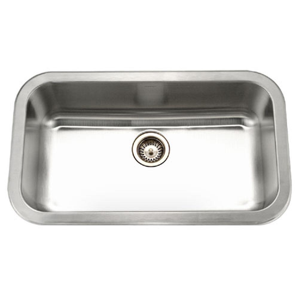Houzer Stainless Steel Single Bowl Kitchen Sink 