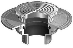 4 in. Pullout Flare Cleanout with 5 in. Adjustable Top Nickel Brass