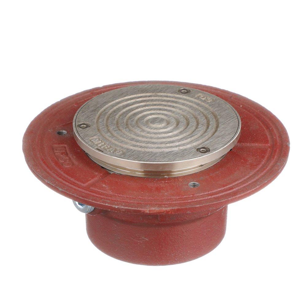 Mifab 3 in. No-Hub Flare Cleanout with 5 in. Adjustable Top 