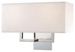 2-Light LED Wall Sconce in Polished Chrome