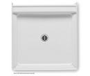 Aquatic White 36X36 CNTR ACR SHWR PAN WHIT 
