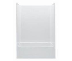 60 in. x 31-1/4 in. Tub & Shower Unit in White with Right Drain