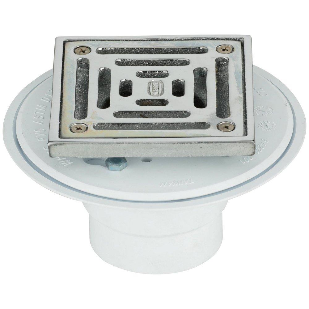 Zurn White 2-7/8 in. Shower Drain 
