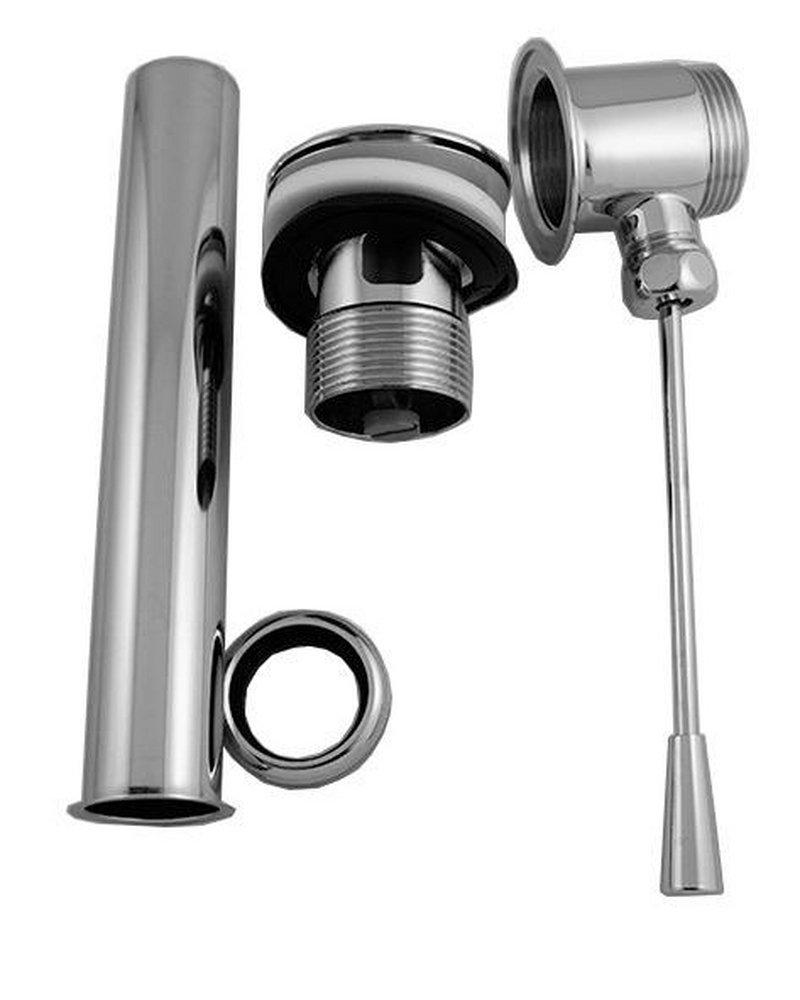 Duravit Polished Chrome Pop-Up Basin Waste with Horizontal Lever 