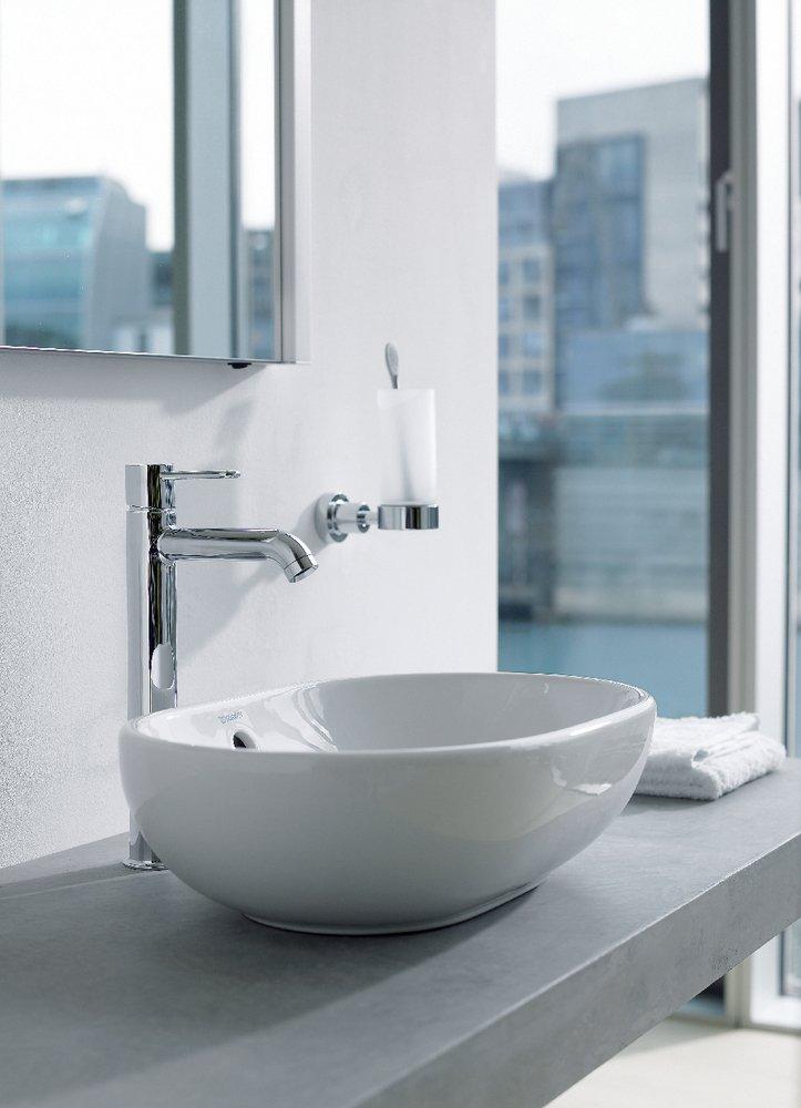 Duravit White No-Hole Lavatory Sink 