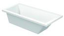 Duravit White 66-93/100 x 30 in. Soaker Drop-In Bathtub with Center Drain 