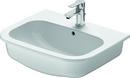Duravit White 3-Hole Countertop Vanity Basin 