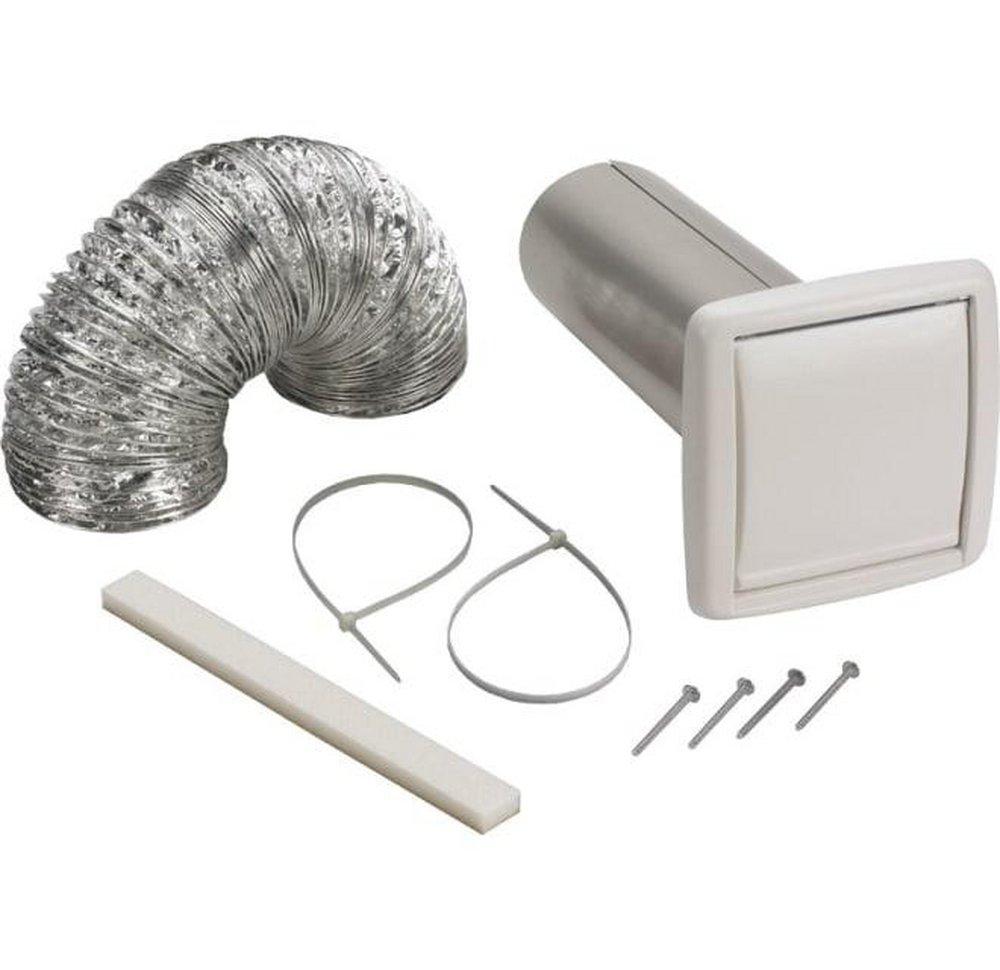 Broan White 6-1/2 x 6-1/2 in. Wall Vent Engineered Resin in White 