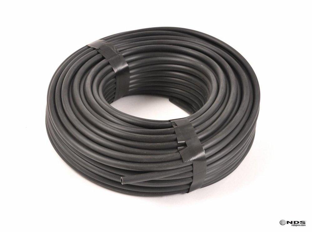 National Diversified Sales Black Polyethylene Tubing (100 Roll) 