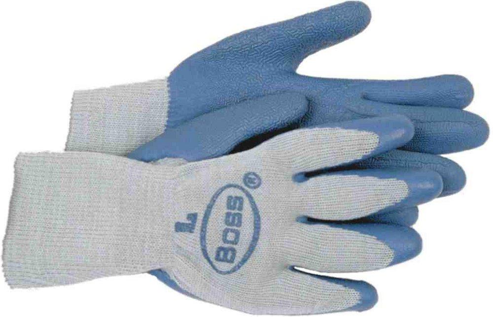 Boss Manufacturing Flex-Tuff Glove Cotton with Latex Palm 