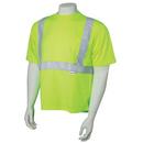 2XL Size Short Sleeve T-Shirt in Lime