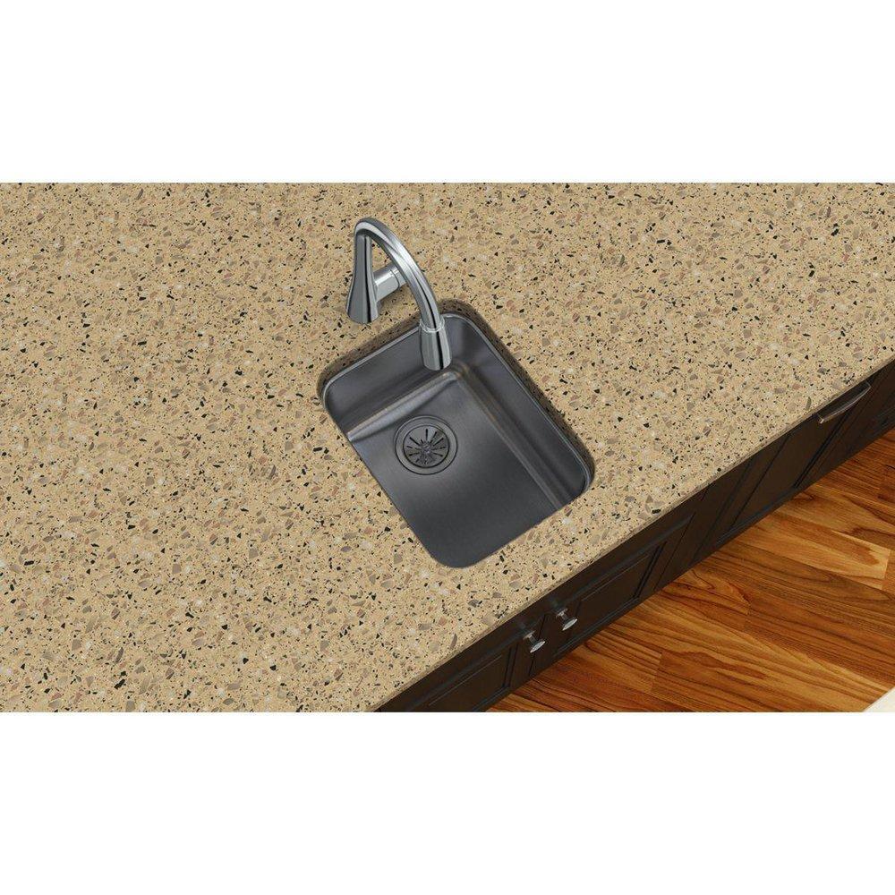 Elkay Lustrous Satin 14 x 18-1/2 in. Undermount Stainless Steel Bar Sink 
