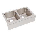 Elkay Lustrous Satin 33 x 20-1/2 in. Stainless Steel Double BowlFarmhouse Kitchen Sink 