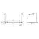 Elkay Light Grey Granite Stainless Steel Water Fountain Apron 