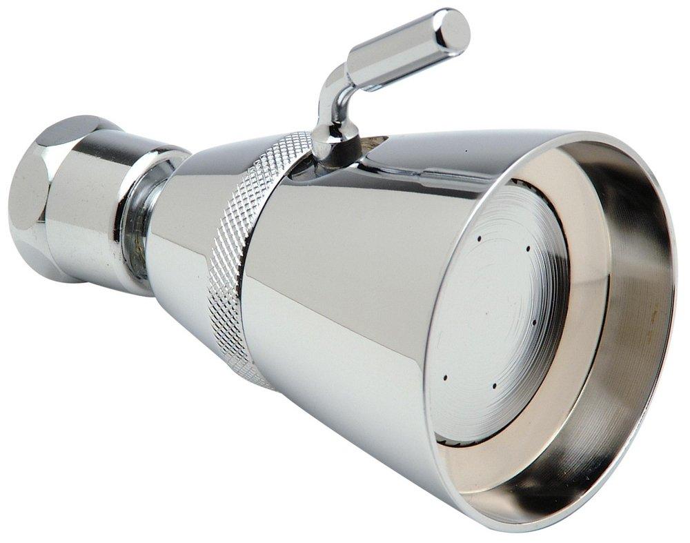 Zurn Satin Nickel Single Function Needle Spray Showerhead in Satin Nickel 